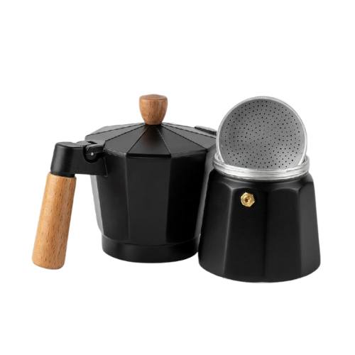 Moka Italiana - Metal Madera